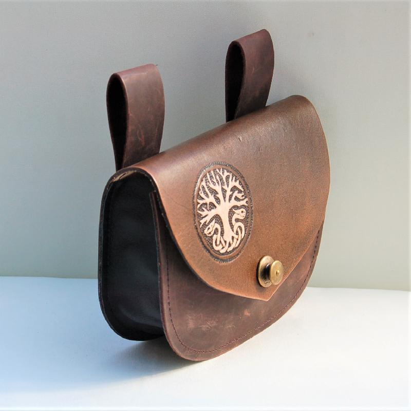 Celtic Leather Craft Belt Bag Belt Bag