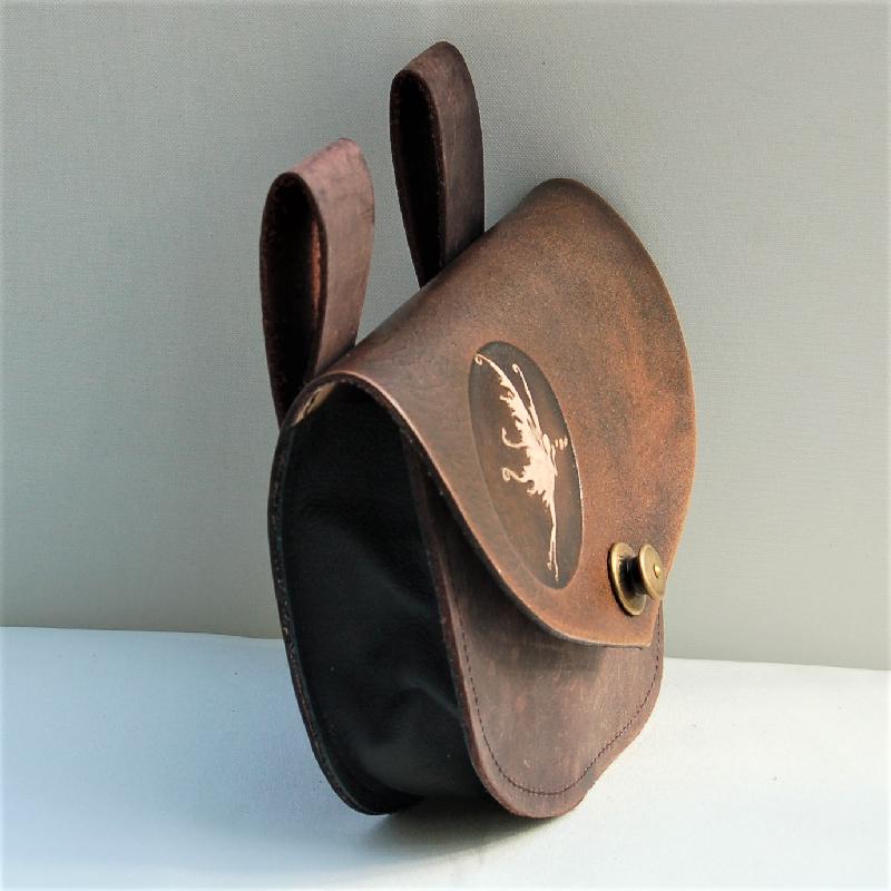 Celtic Leather Craft Belt Bag Fairy Belt Bag
