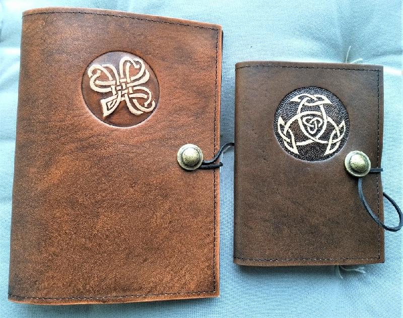 Celtic Leather Craft Book Cover Book Cover