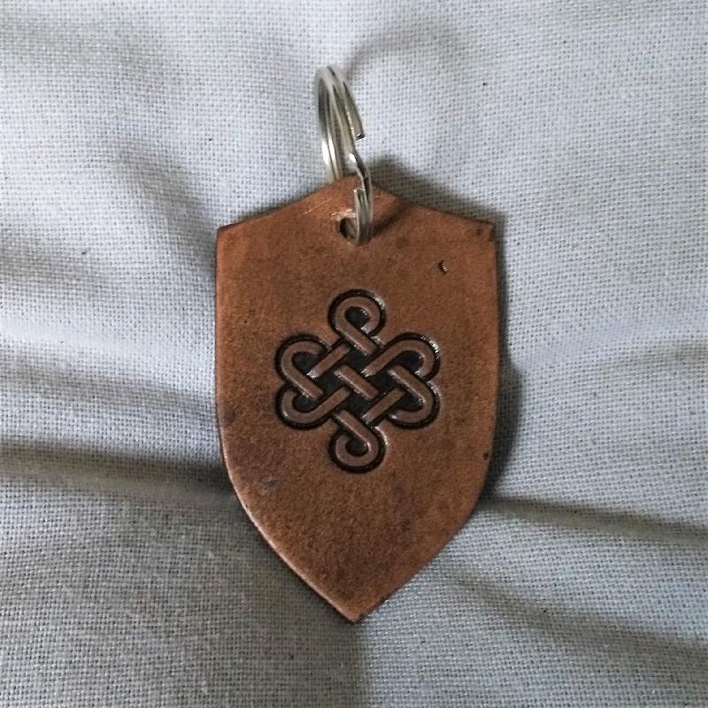 Celtic Leather Craft Key Chain Celtic Knot Key Chain