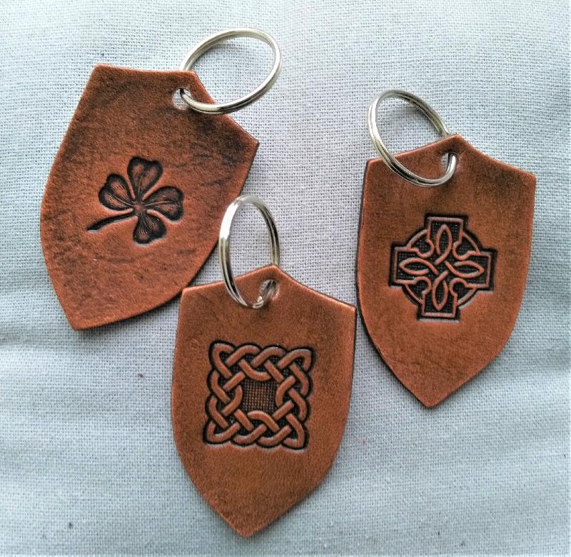 Celtic Leather Craft Key Chain Key Chain
