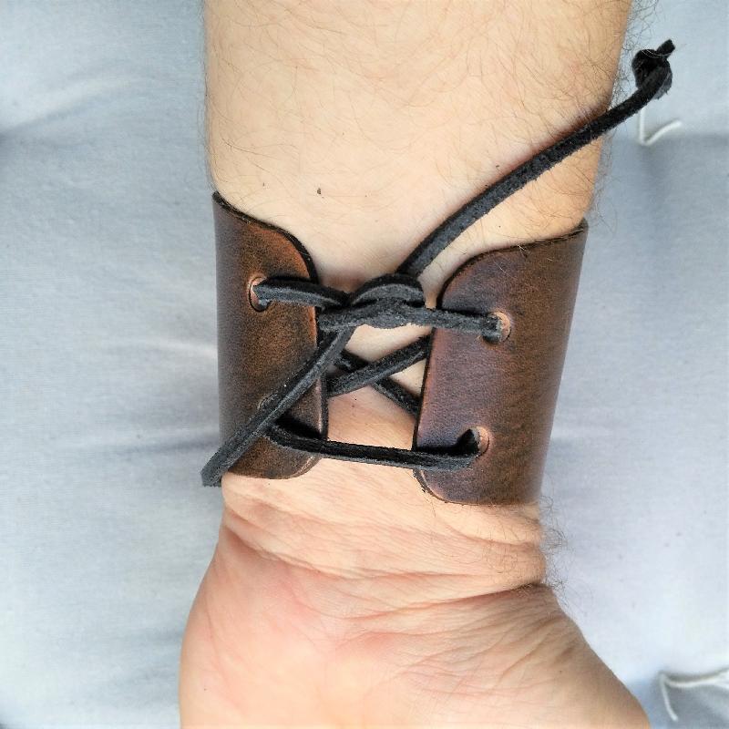 Celtic Leather Craft Wristband Wristband